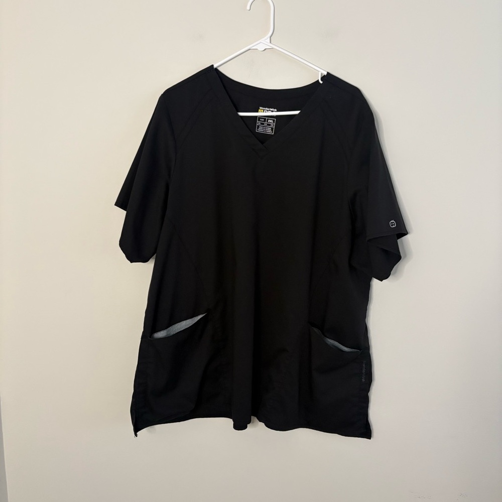 Wink Pro Adult 2XL Black Scrubs
Top Healthcare Uniform Shirt Nurse Doctor work
